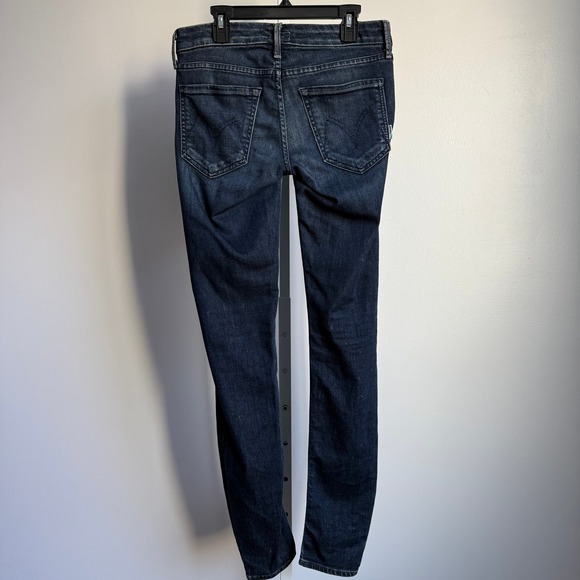 Mother size 26 a.k.a. goddess The Looker dark blue minimalist‎ jeans - Picture 3 of 9